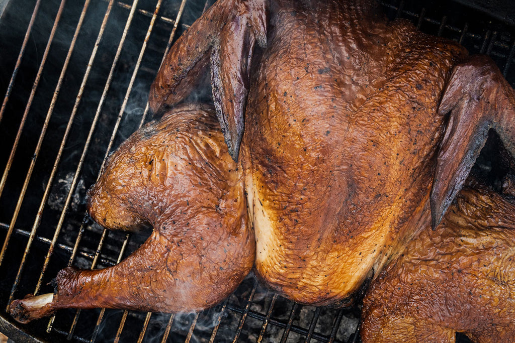 Buttermilk-Brined Turkey Recipe with Onion Butter & Potato Slayer