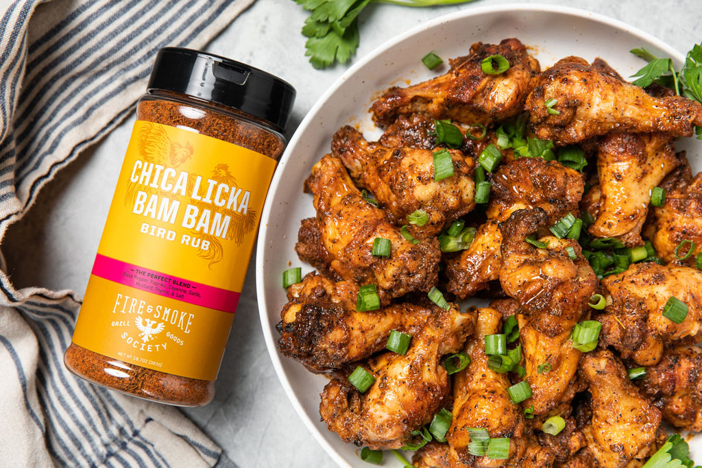 Grilled Cajun Chicken Wings