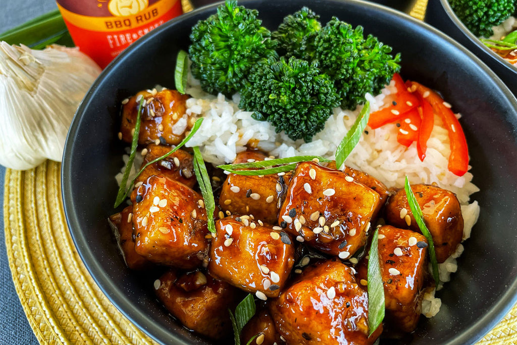 Easy Honey Garlic Tofu