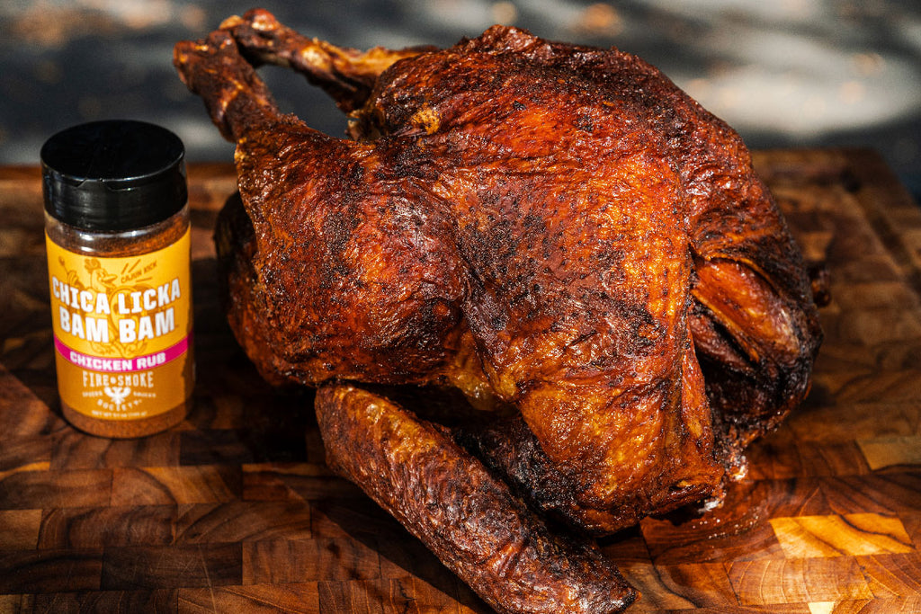 Fried Turkey with Chica Licka Bam Bam
