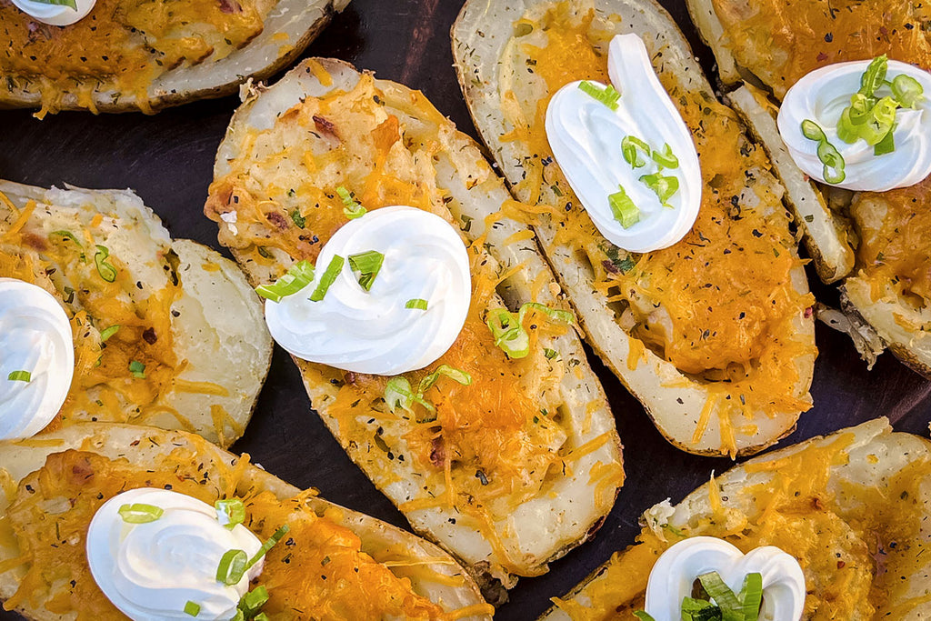 Loaded Twice-Baked Potatoes