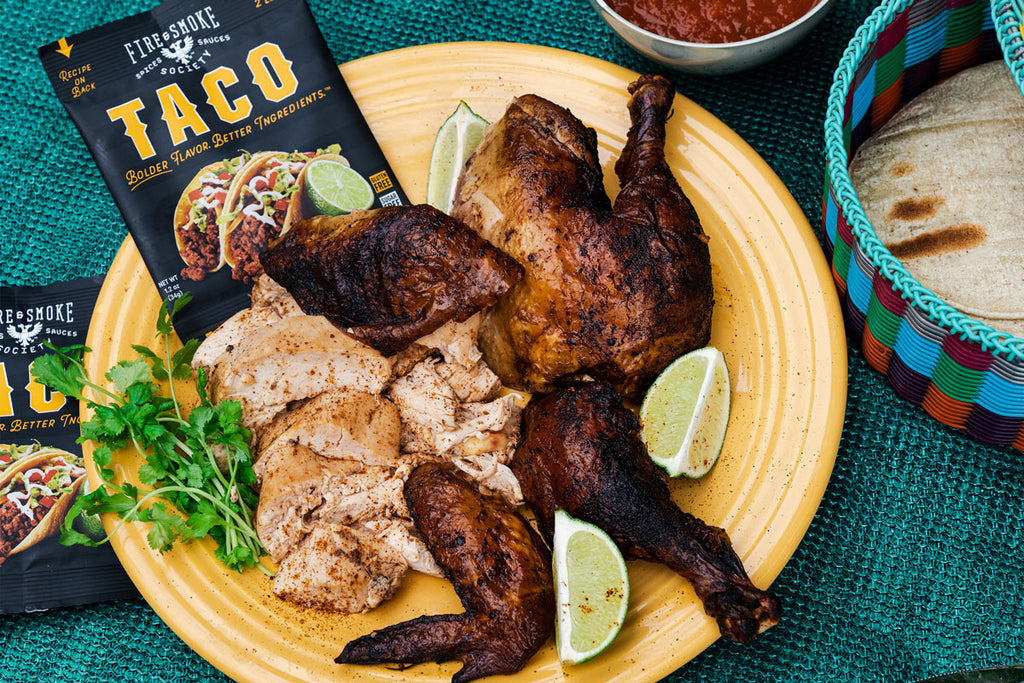 Mexican-Style Grill-Roasted Chicken