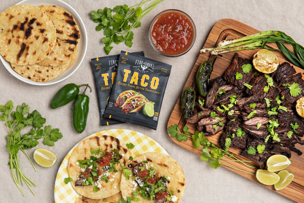 Texican Skirt Steak Tacos