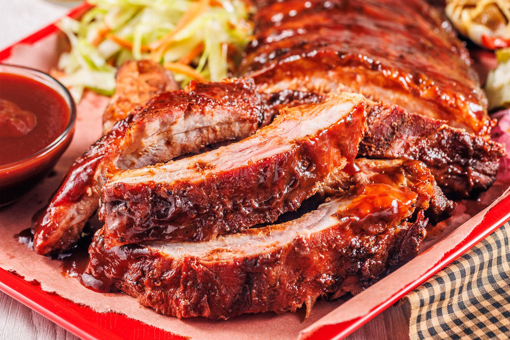 Sweet & Smoky Ribs with Salt-Free Brazen Pig