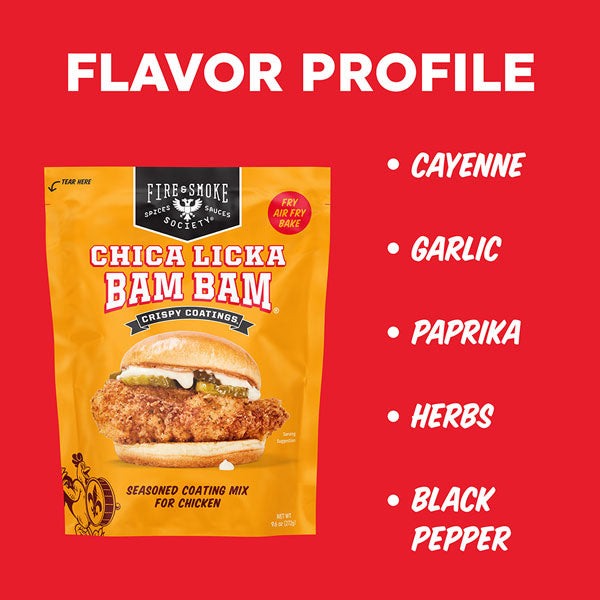 Chica Licka Bam Bam Crispy Coating
