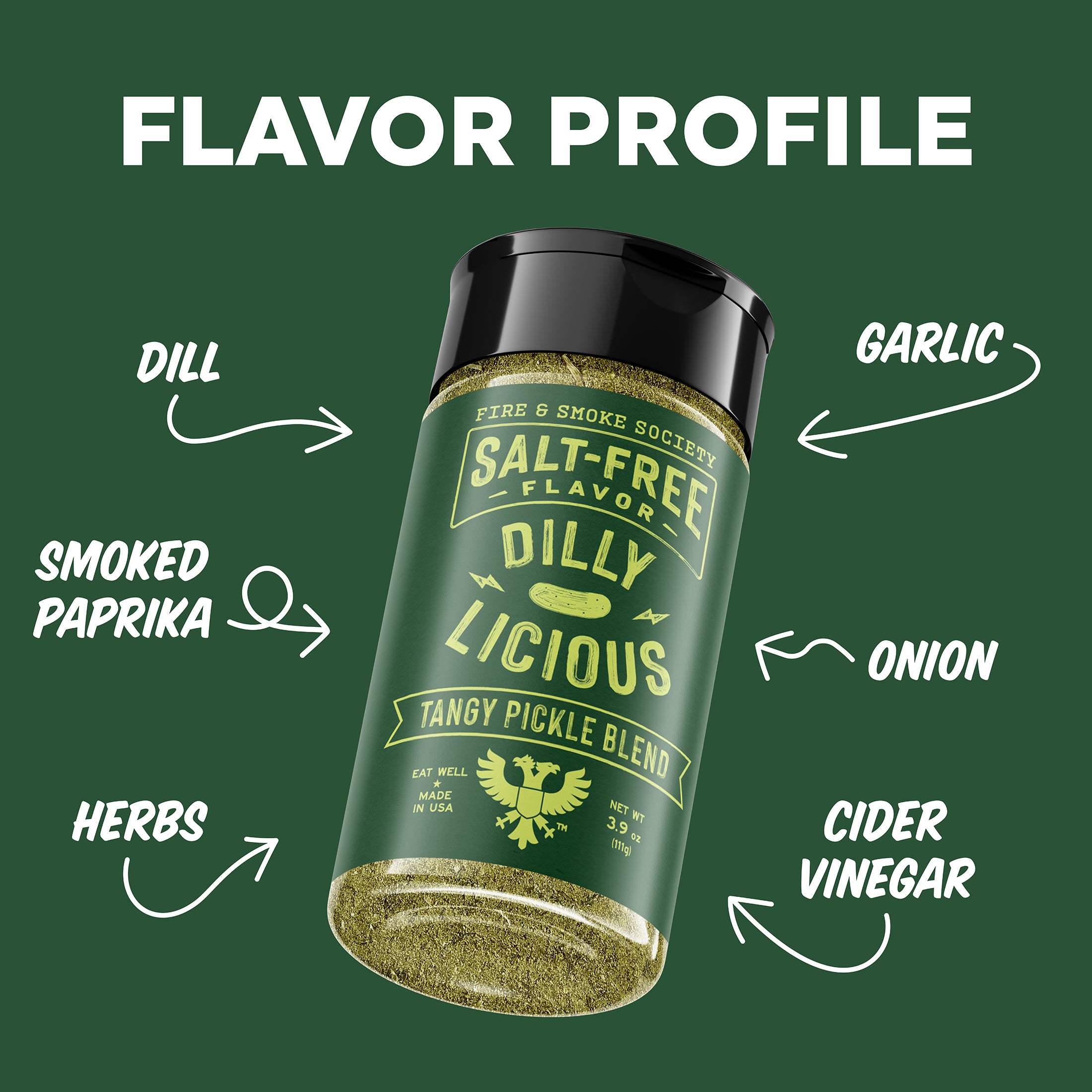 Salt-Free Dilly-Licious