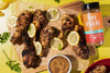 Grilled Chicken Drumsticks with The Usual Seasoning