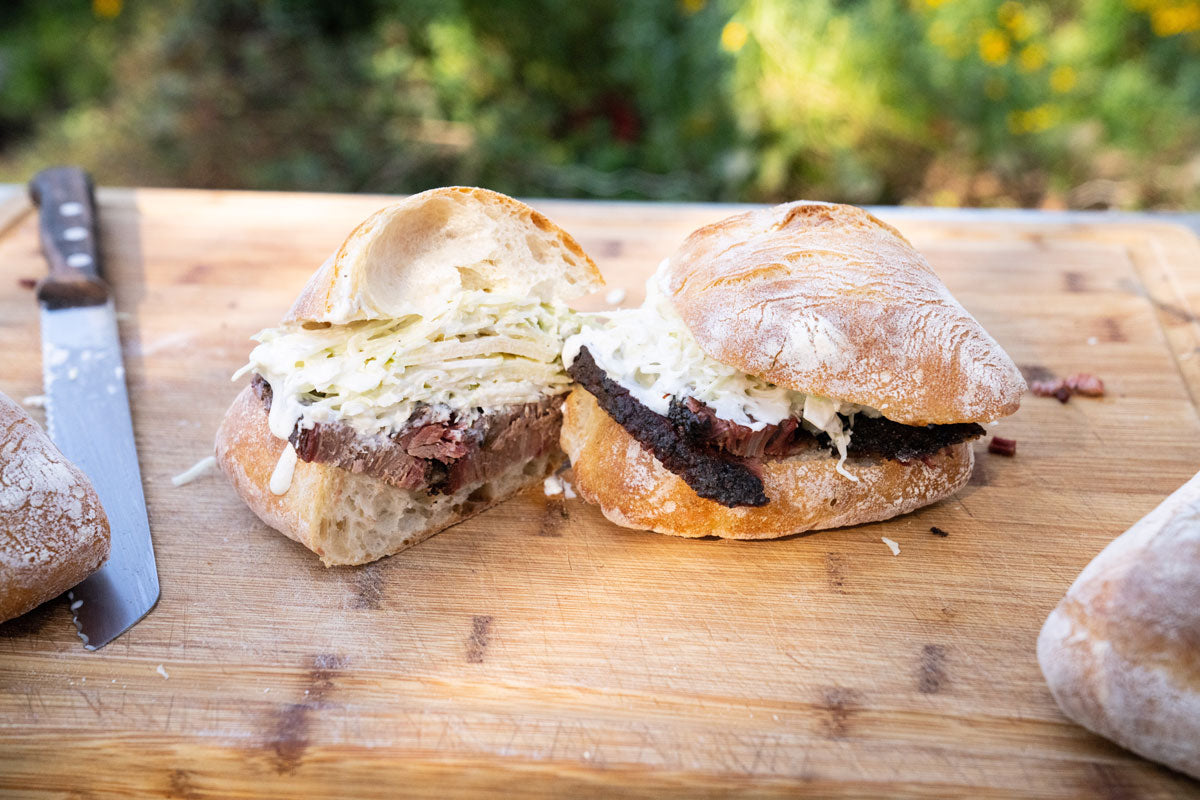 Thundering Longhorn Brisket Sandwiches