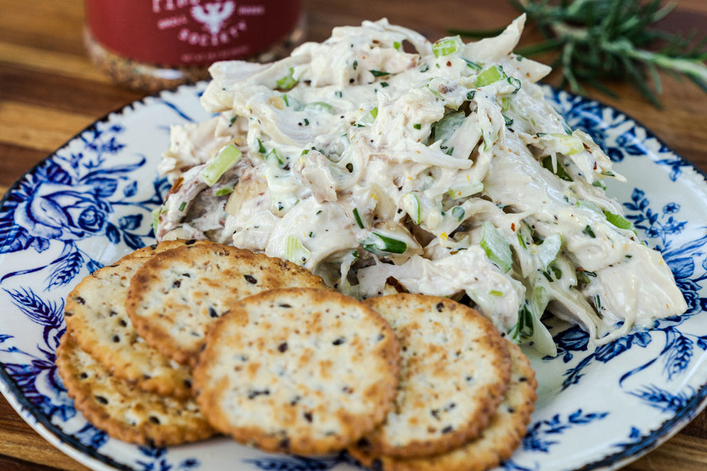Chicken Salad with Lemon, Rosemary and Toasted Almonds