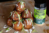 Southwest Potato Cheese Balls with Charred Chile Lime Seasoning