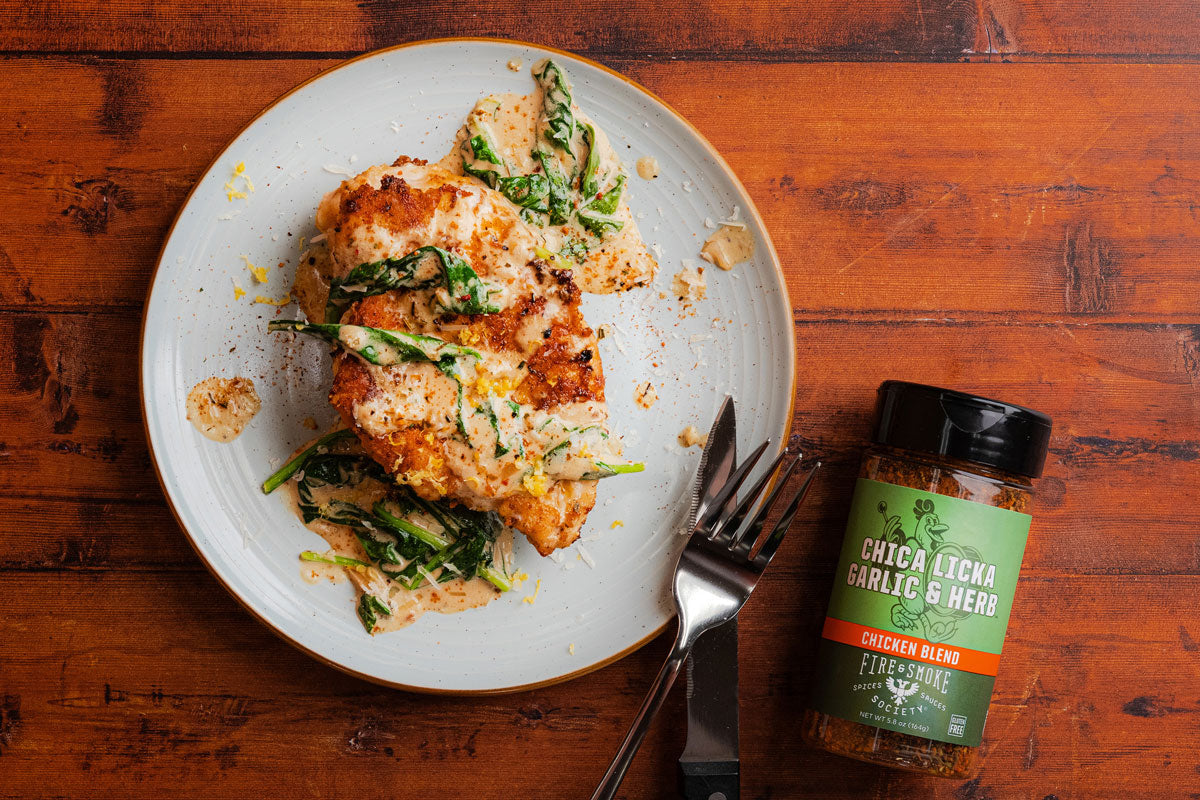 Easy Lemon Chicken Breasts with Garlic & Herb Seasoning