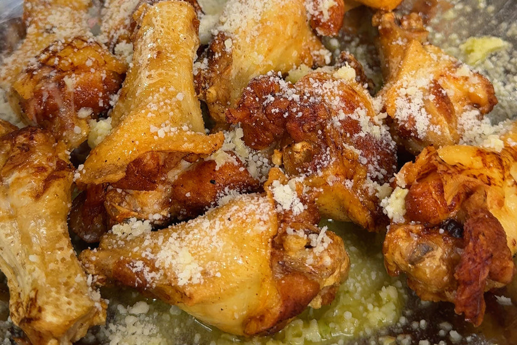 Garlic Parm Wings