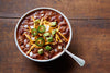 Bowl of Red Chili with Fire & Smoke Society's Homestyle Chili Seasoning