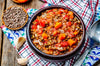 Homestyle Vegetarian Chili with Lentils Fire & Smoke Society