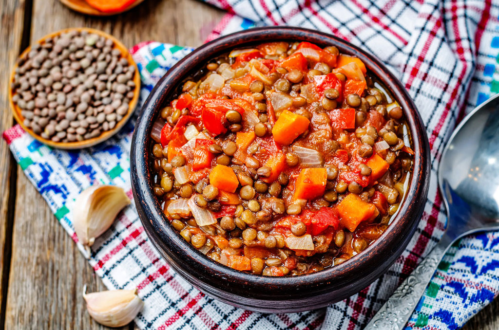 Homestyle Vegetarian Chili with Lentils