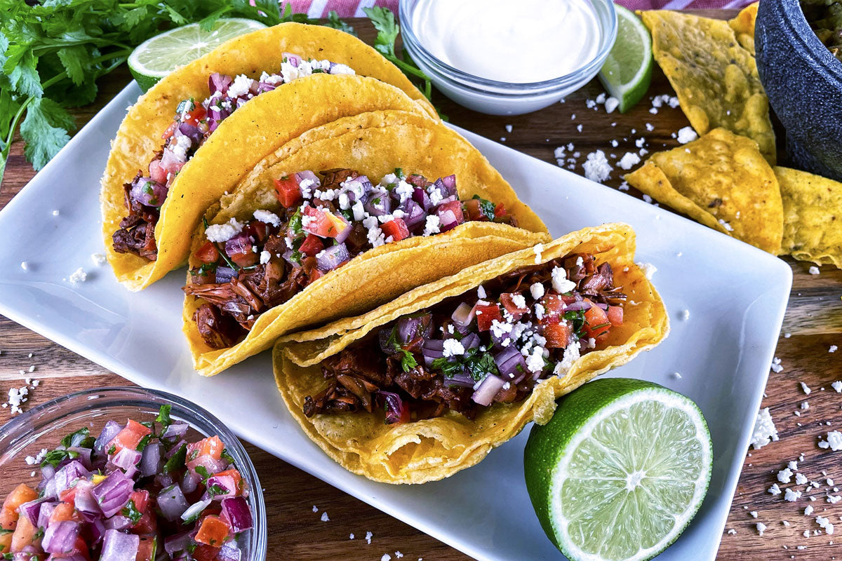 Jackfruit Tacos Recipe | Fire & Smoke Society Taco Seasoning