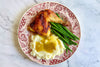 Rotisserie Chicken with Mashed Potatoes and Turkey Gravy