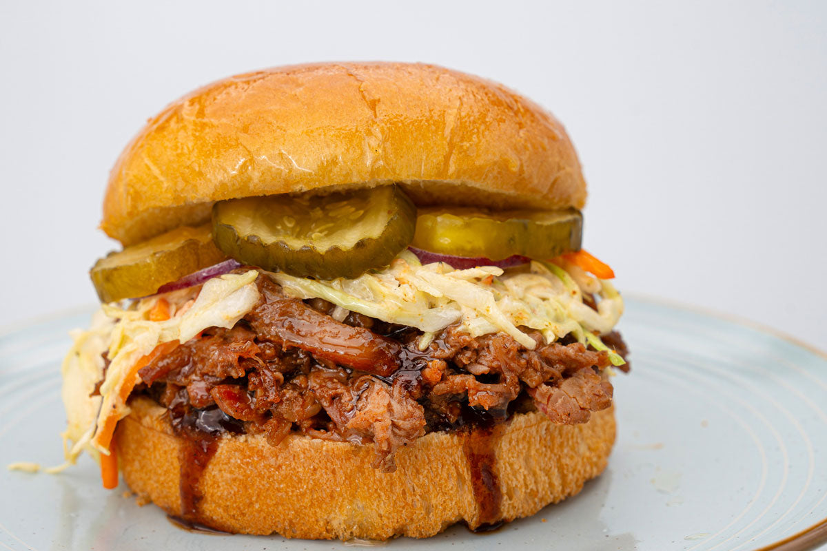 Slow Cooker Pulled Pork Sammies | Sweet Preacher Pork Rub