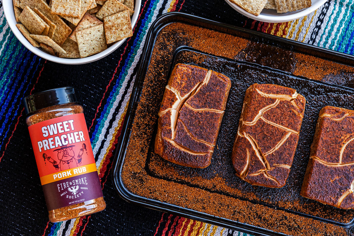 Smoked Cream Cheese Dip Recipe with Sweet Preacher Spices