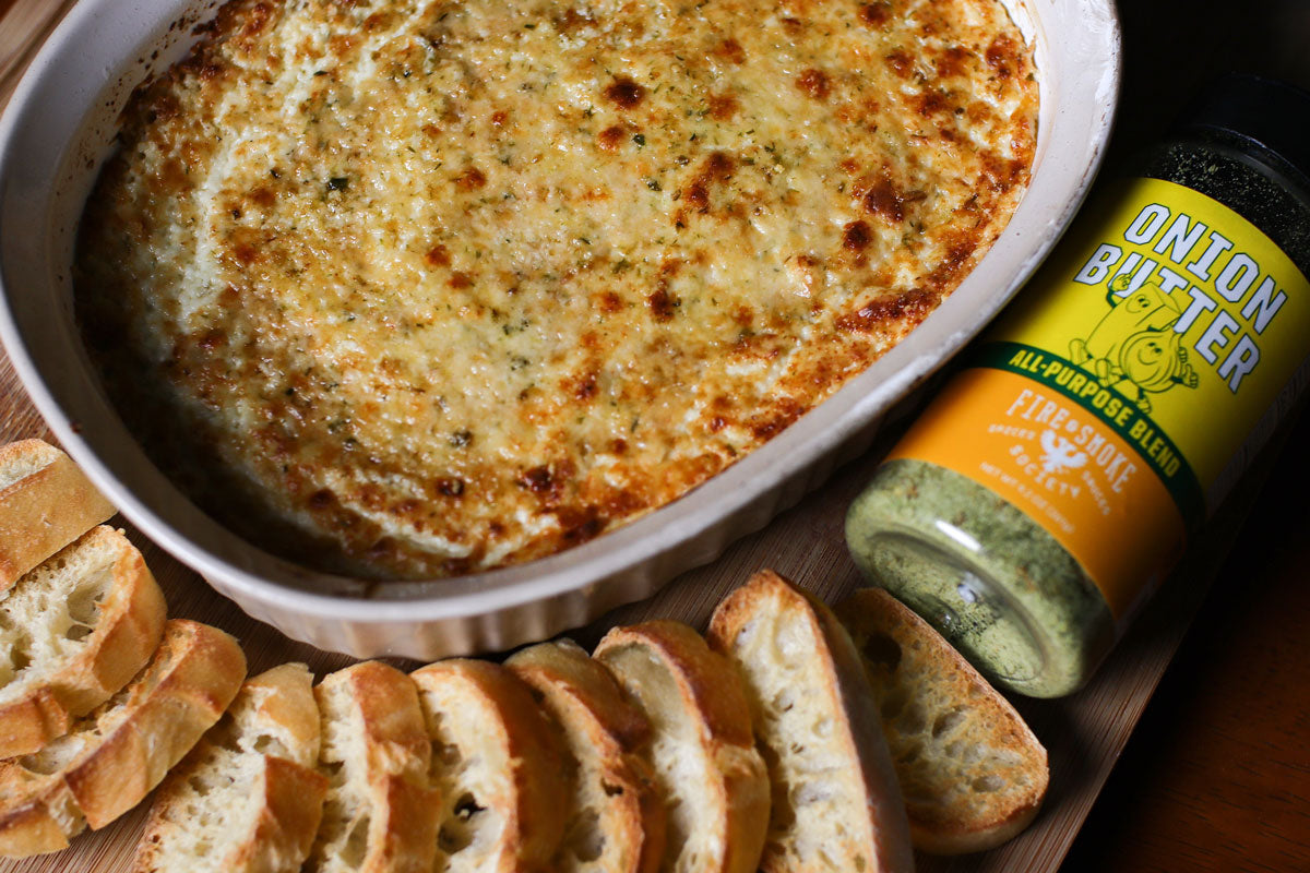 Smoked Onion Dip Recipe | Fire & Smoke Society Seasonings