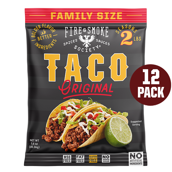 Taco Seasoning Packet | Fire & Smoke Society Recipe Mixes