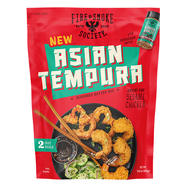 Asian Tempura Seasoned Batter Mix | Fire & Smoke Society