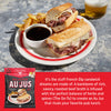 Fire & Smoke Society Big Dipper Au Jus with sandwich 