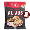 Packaging of Fire & Smoke Society Big Dipper Au Jus Mix with an image of a roast beef sandwich on the front.