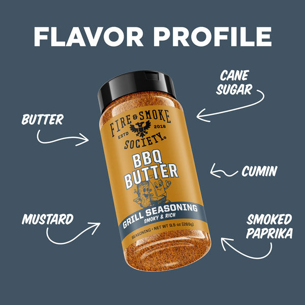 BBQ Butter Grill Seasoning Flavor Profile