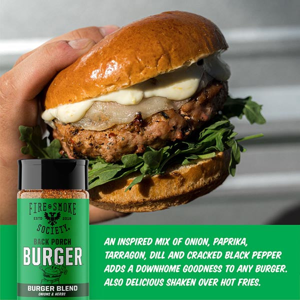 Back Porch Burger Blend description