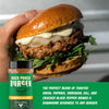 Delicious burger using Back Porch Burger