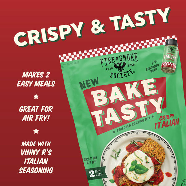 Crispy Italian Seasoned Coating Mix infographic