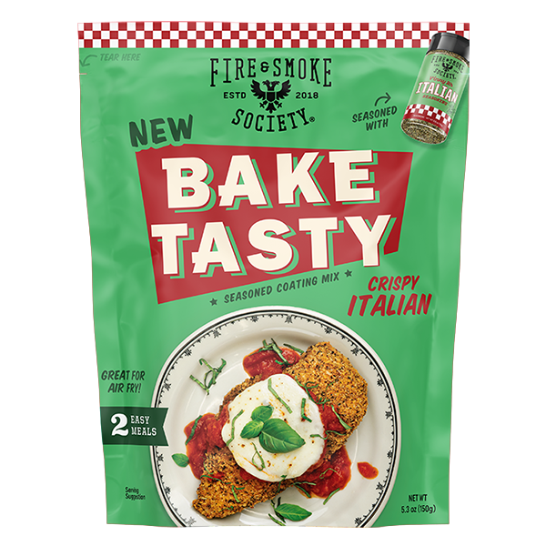 Fire & Smoke Society Fire & Smoke Society Bake Tasty Italian Seasoned Coating Mix — product image