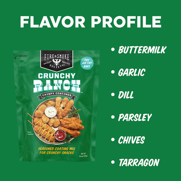 Crunchy Ranch Crispy Coating