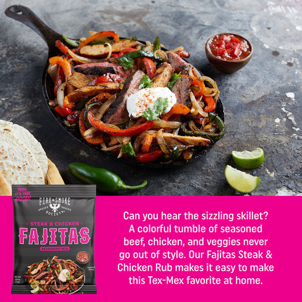 Fire & Smoke Fajita Seasoning Mix