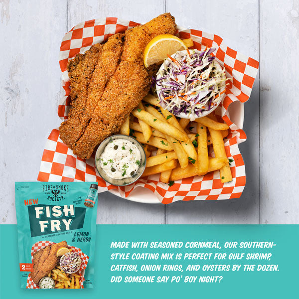 description of Fish Fry Seasoned Coating Mix