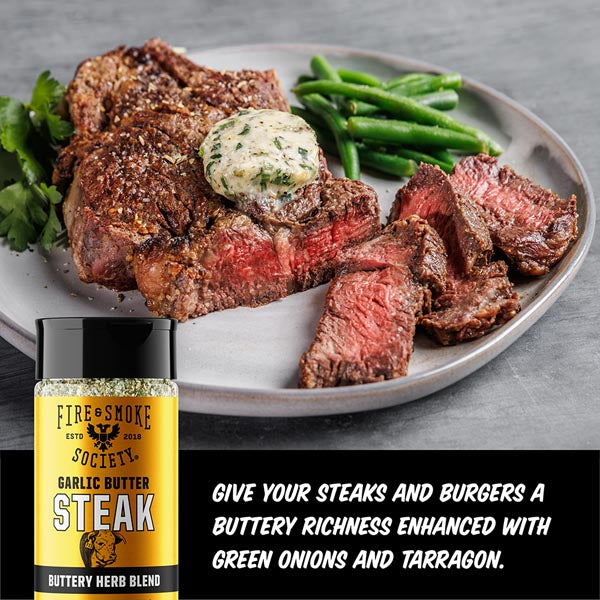 Garlic Butter Steak Herb Blend description