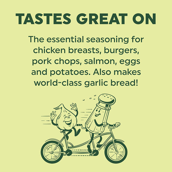 Garlic Salt Tastes Great On