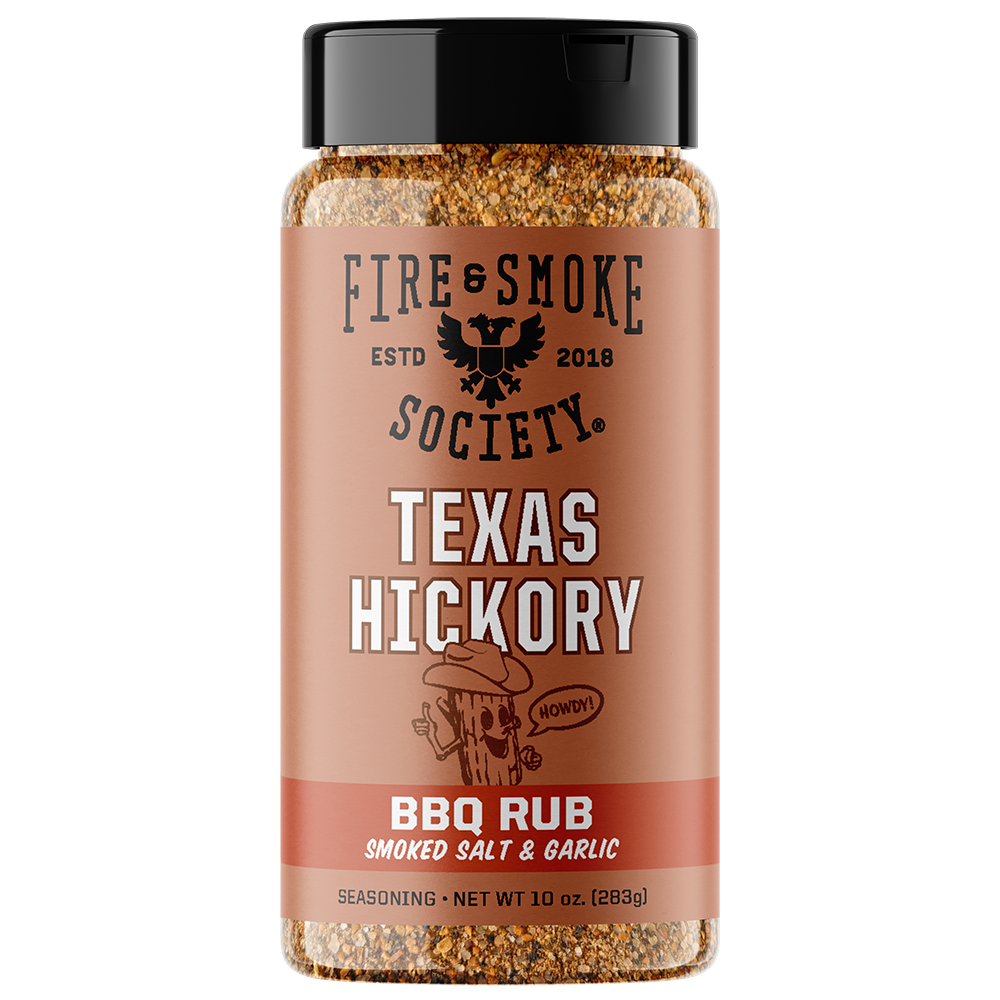 bottle of Texas Hickory BBQ Rub