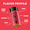 Brazen Pig BBQ Blend container with flavor profile text