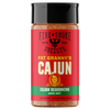 A bottle of Fire & Smoke Society Fat Granny's Cajun Seasoning