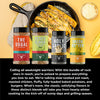 Pantry Perfect Bundle - Four different packaged spice blends from Fire & Smoke Society, labeled 'The Usual', 'Potato Slayer', 'Holy Garlic', and 'Onion Butter'.