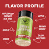 Smoky Applewood flavor profile graphic