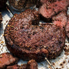 brazilian picanha steak on skewer
