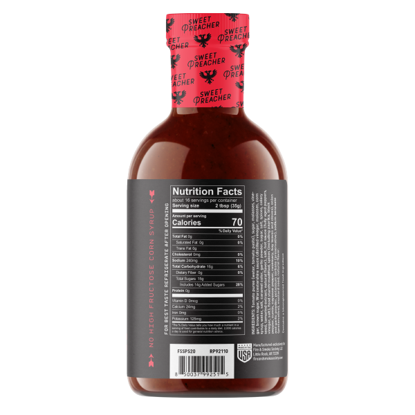 Fire & Smoke Society Sweet Preacher BBQ Pork Rub Seasoning for Smoking and  Grilling Meat, Pulled Pork Ribs Chops, Poultry, Chicken, Beef, Dry Rubs and