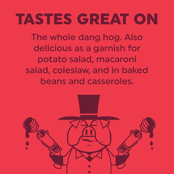 Sweet Preacher Pork Rub tastes great on graphic