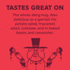 Sweet Preacher Pork Rub tastes great on graphic