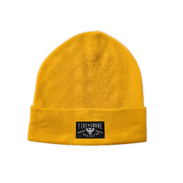 F&S Solid Yellow Beanie with Cuff